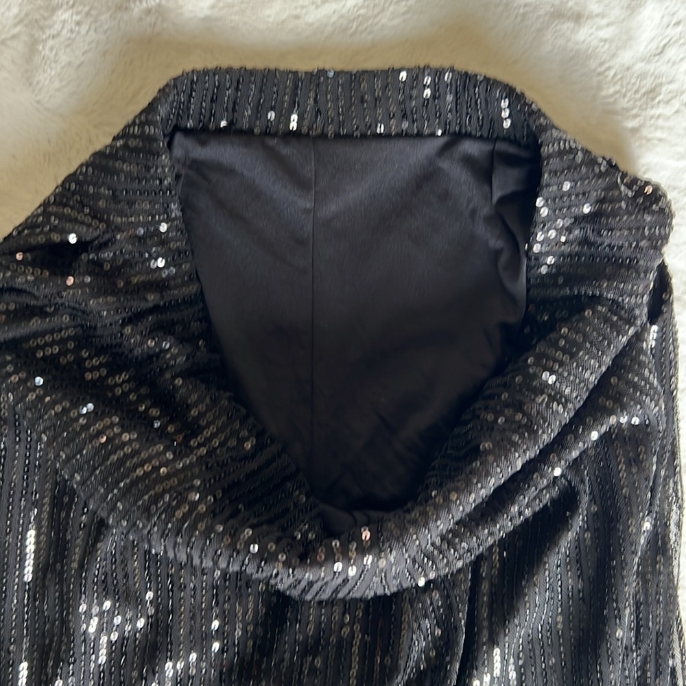 Black sequin pants - Picture 8 of 9